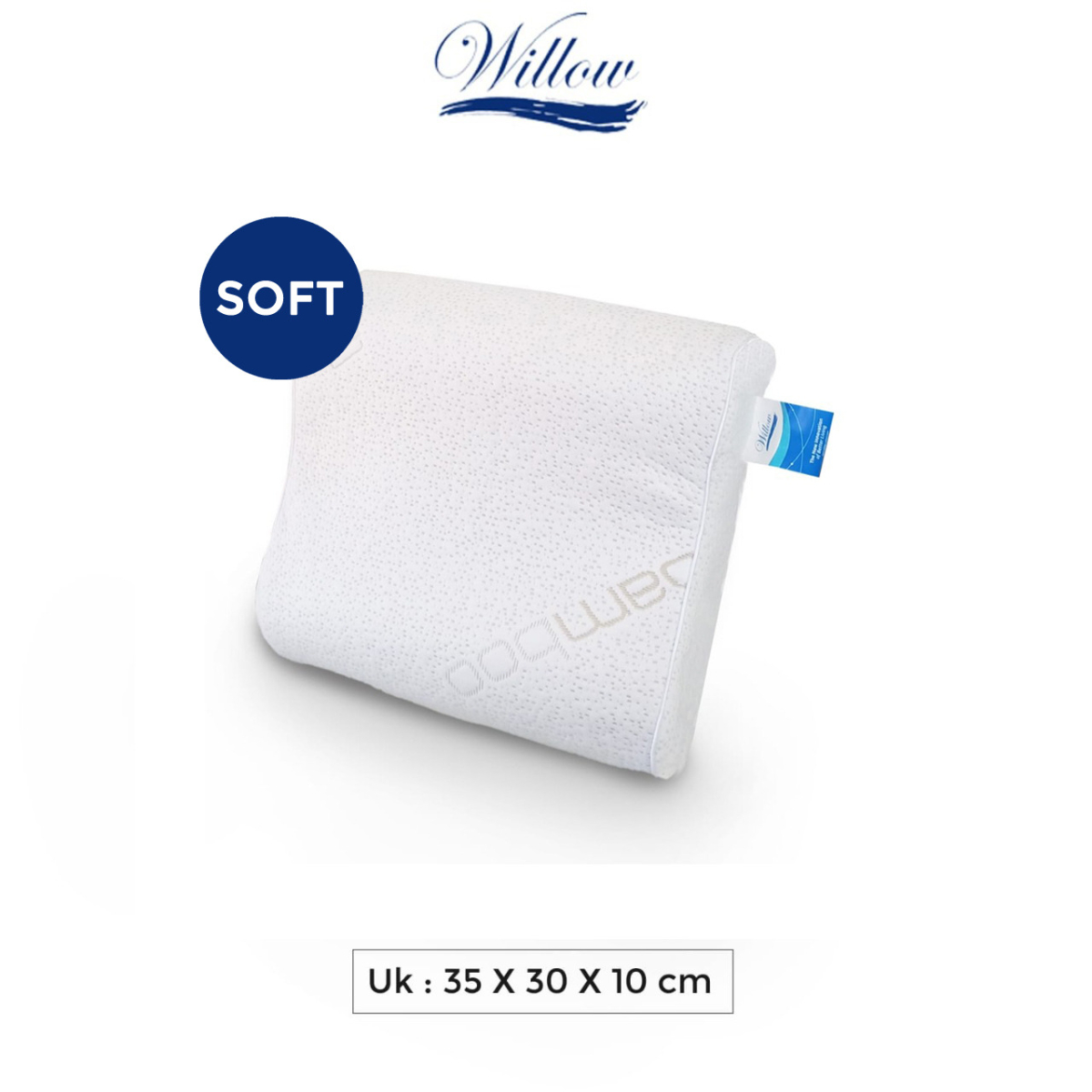 Willow Pillow Ergo Back Cushion Latex